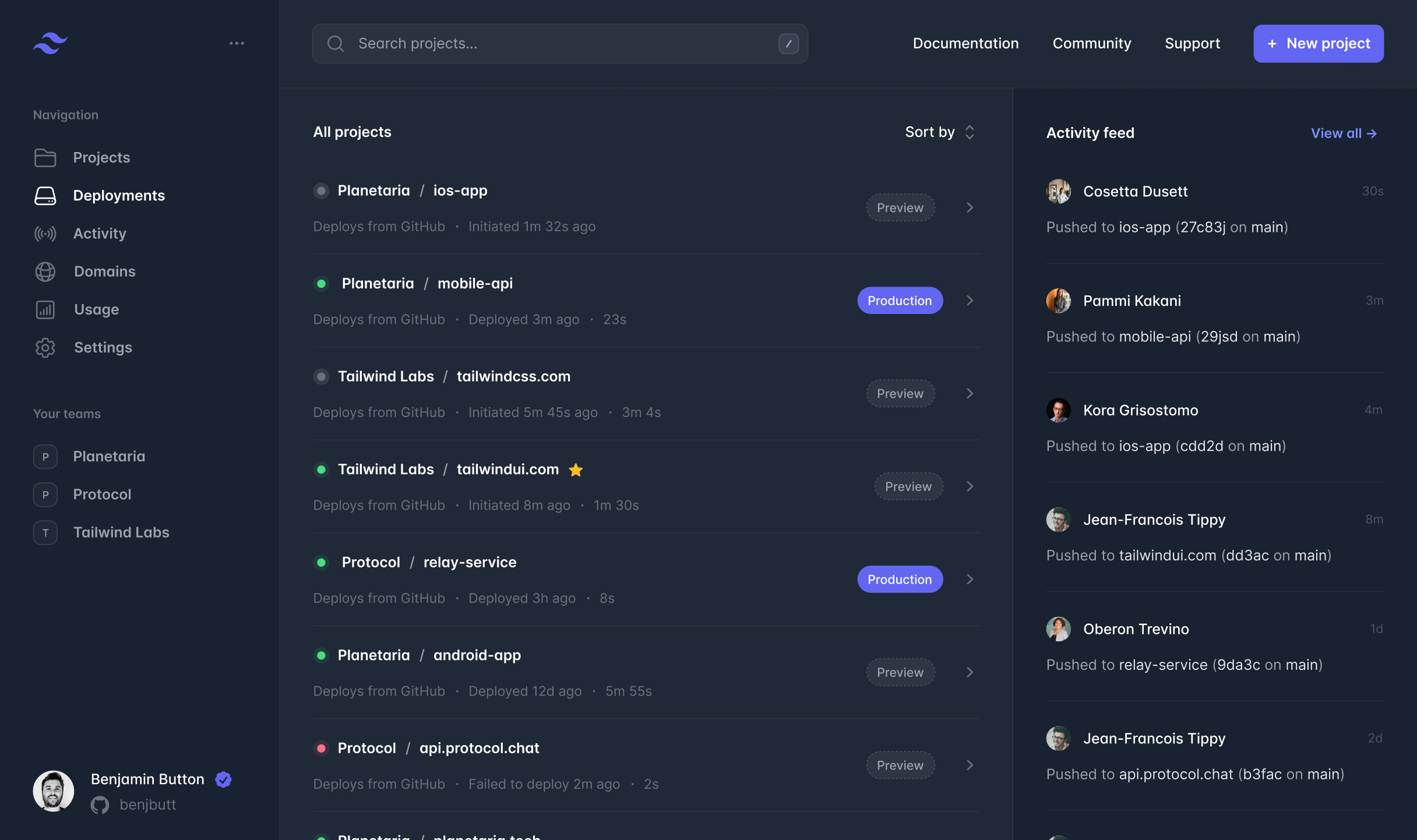 Ultimate Social Feeds Dashboard